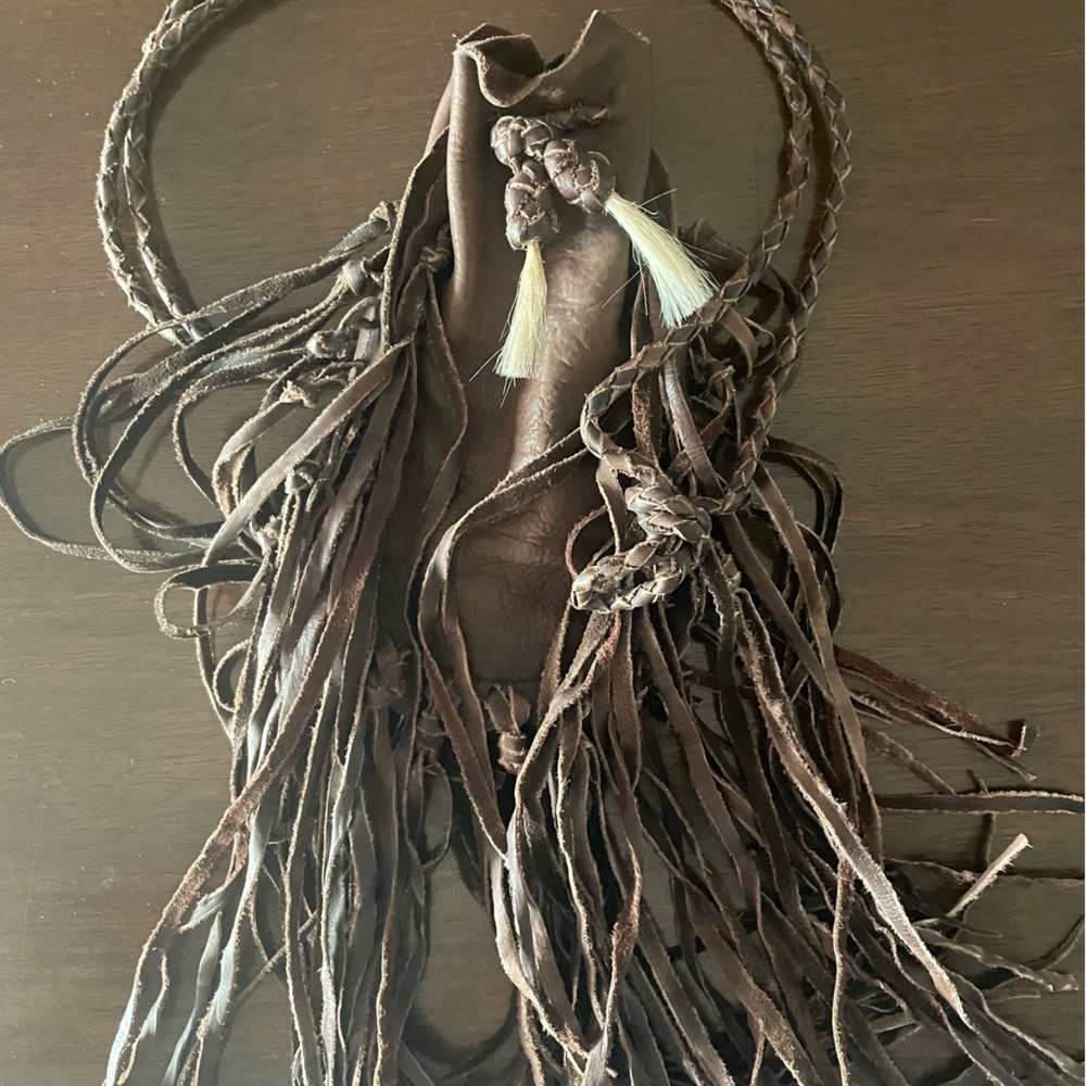Unique Fringed Purse